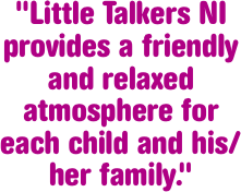 "Little Talkers NI provides a